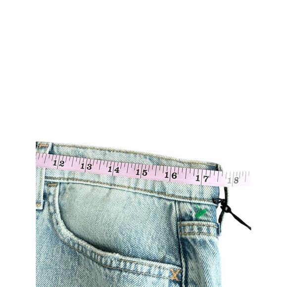 Hudson Denim Mini Skirt – Women’s 29 Distressed Raw Hem (New) - Picture 8 of 10